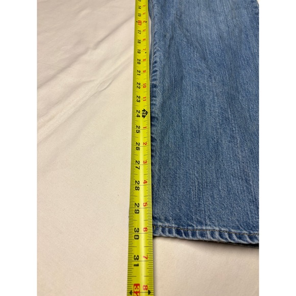 Polo Ralph Lauren Hampton Relaxed Straight Jeans Mens 38x32 Blue - Picture 13 of 15